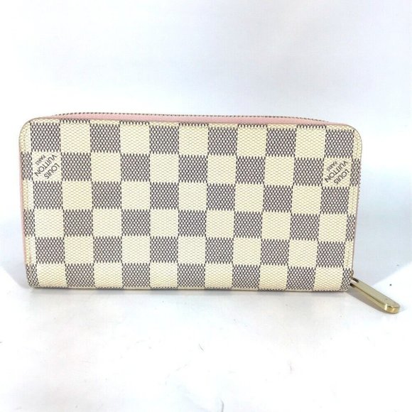 LOUIS VUITTON Damier Azur Zippy Wallet Long wallet Zip Around Long Wallet - Picture 3 of 11